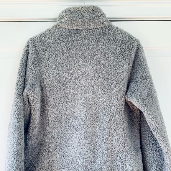Patagonia Jacket Women’s Los Gatos 1/4 Zip Pullover Fuzzy Fleece Gray Size M - Picture 4 of 8